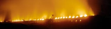 Coke Ovens at Night